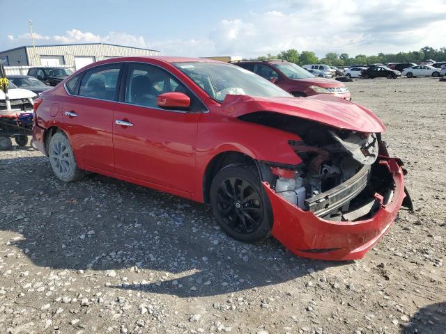  NISSAN SENTRA 2018 Красный