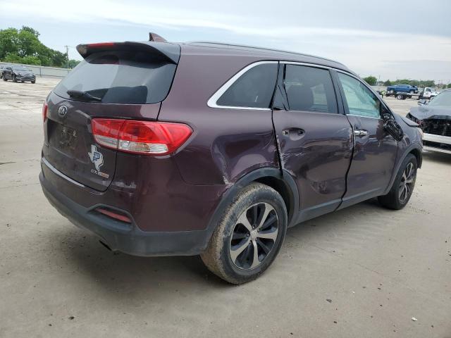  KIA SORENTO 2016 Burgundy