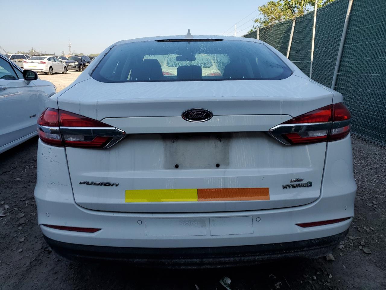 2019 Ford Fusion Se VIN: 3FA6P0LU6KR263963 Lot: 54023715