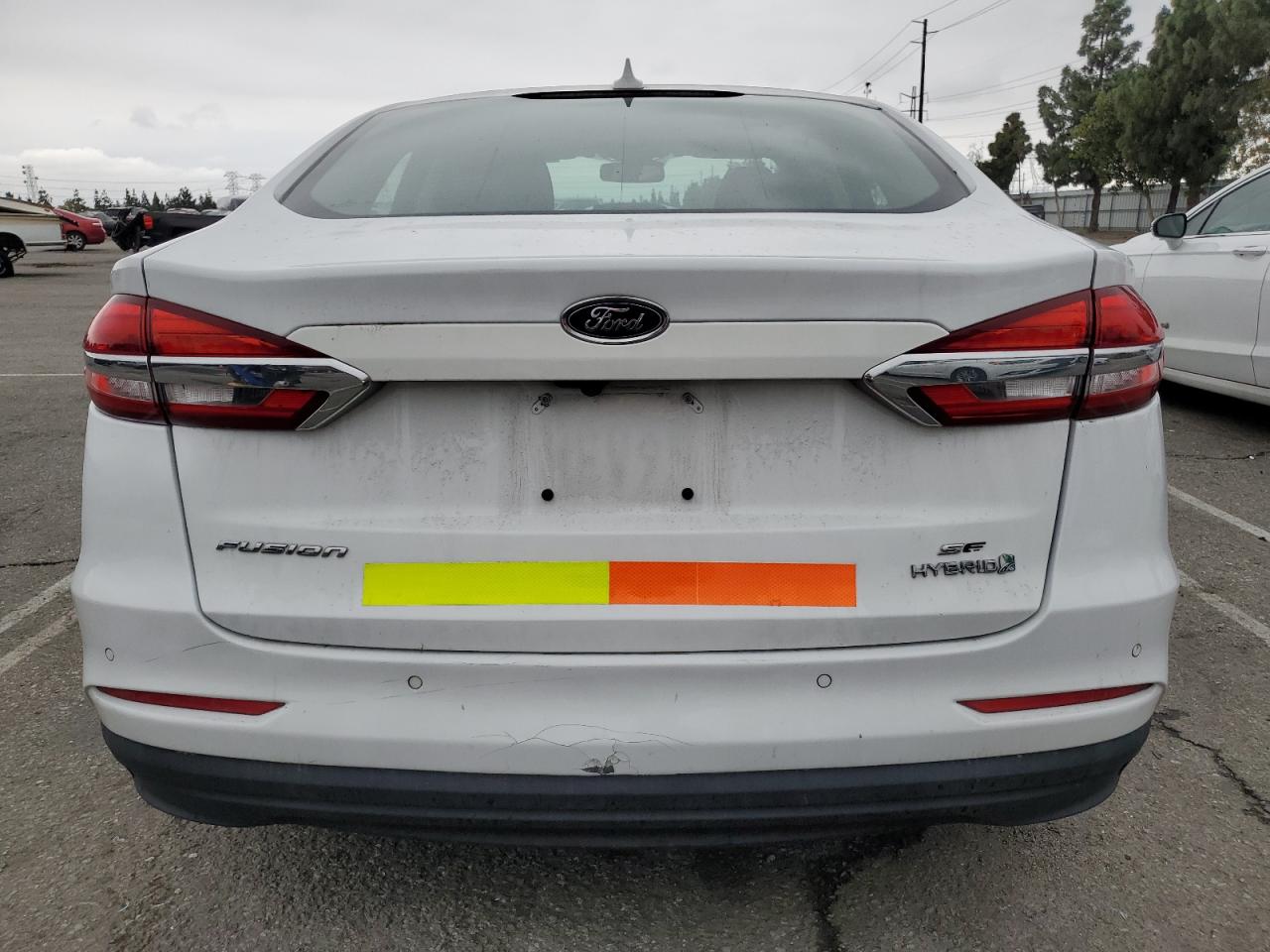 2019 Ford Fusion Se VIN: 3FA6P0LUXKR124872 Lot: 54042605