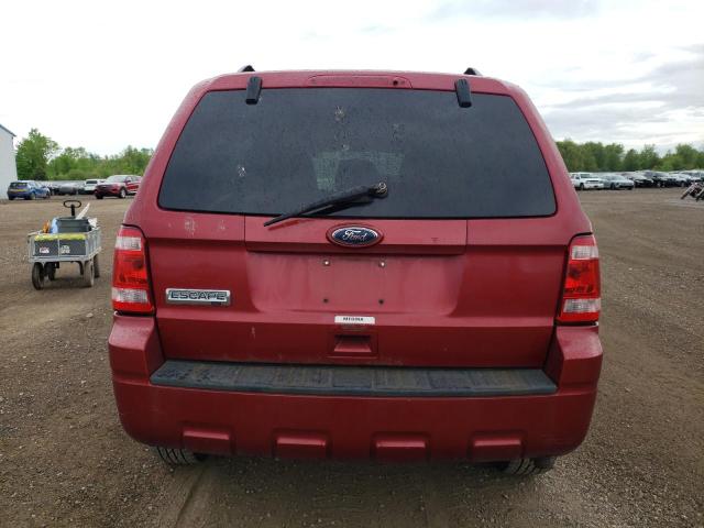  FORD ESCAPE 2012 Red