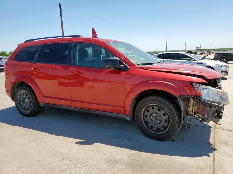 Parquets DODGE JOURNEY 2016 Czerwony