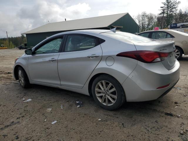Sedans HYUNDAI ELANTRA 2014 Srebrny