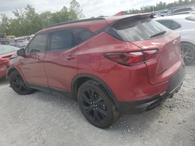  CHEVROLET BLAZER 2021 Czerwony