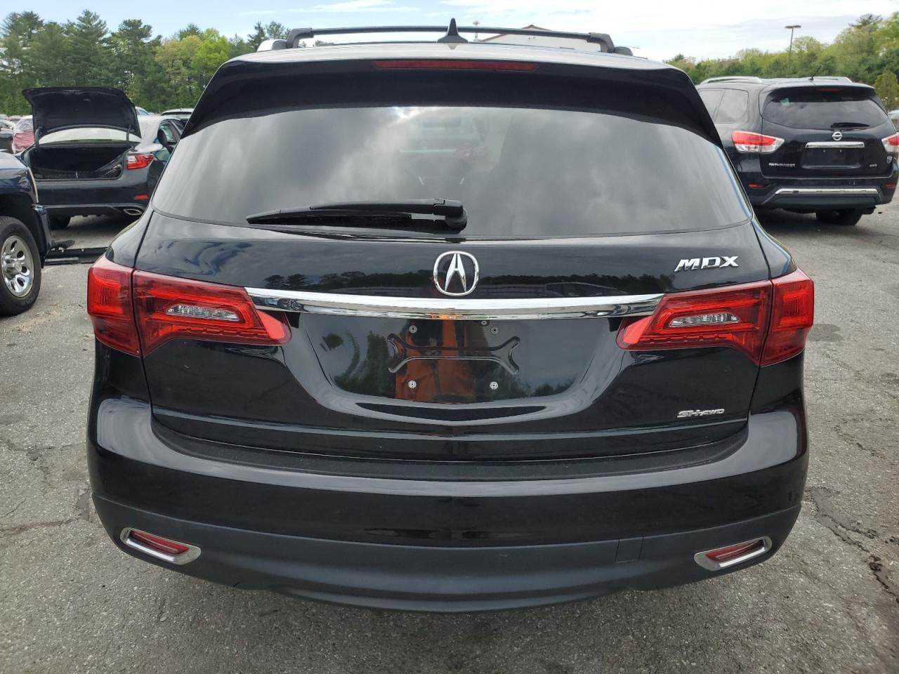 2016 Acura Mdx Technology VIN: 5FRYD4H44GB020736 Lot: 55936585