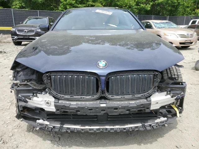  BMW 5 SERIES 2020 Синий