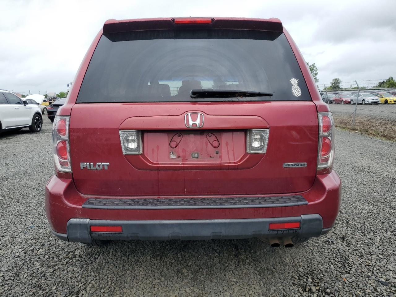 2006 Honda Pilot Ex VIN: 2HKYF18546H505235 Lot: 53366195