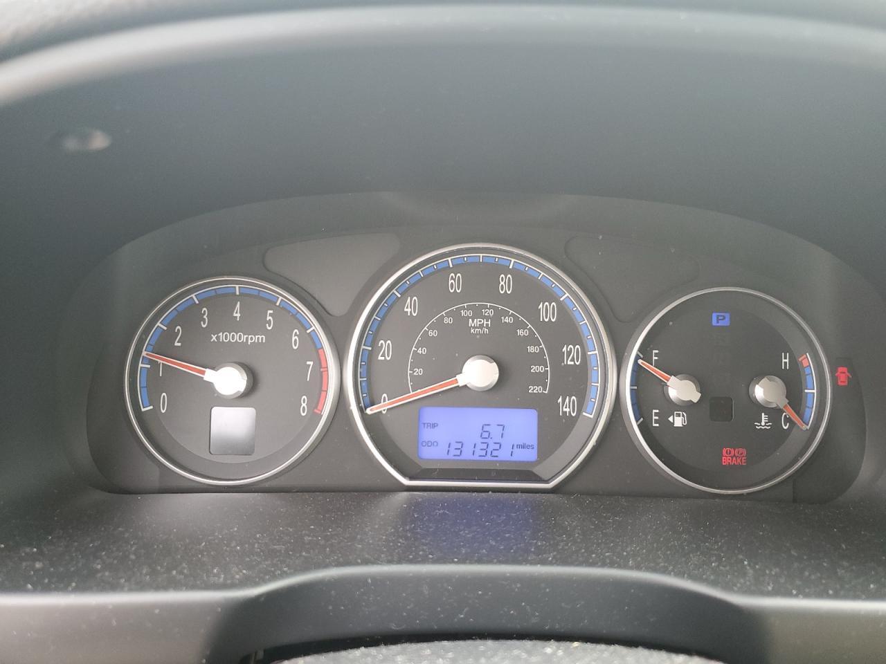 HYUNDAI SANTA FE 2007 VIN 5NMSH73E77H124407 фото 9