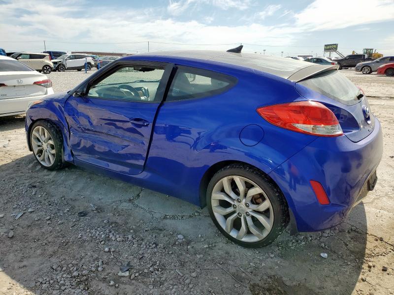 Coupet HYUNDAI VELOSTER 2013 Granatowy