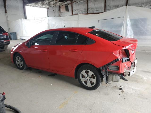  CHEVROLET CRUZE 2018 Czerwony