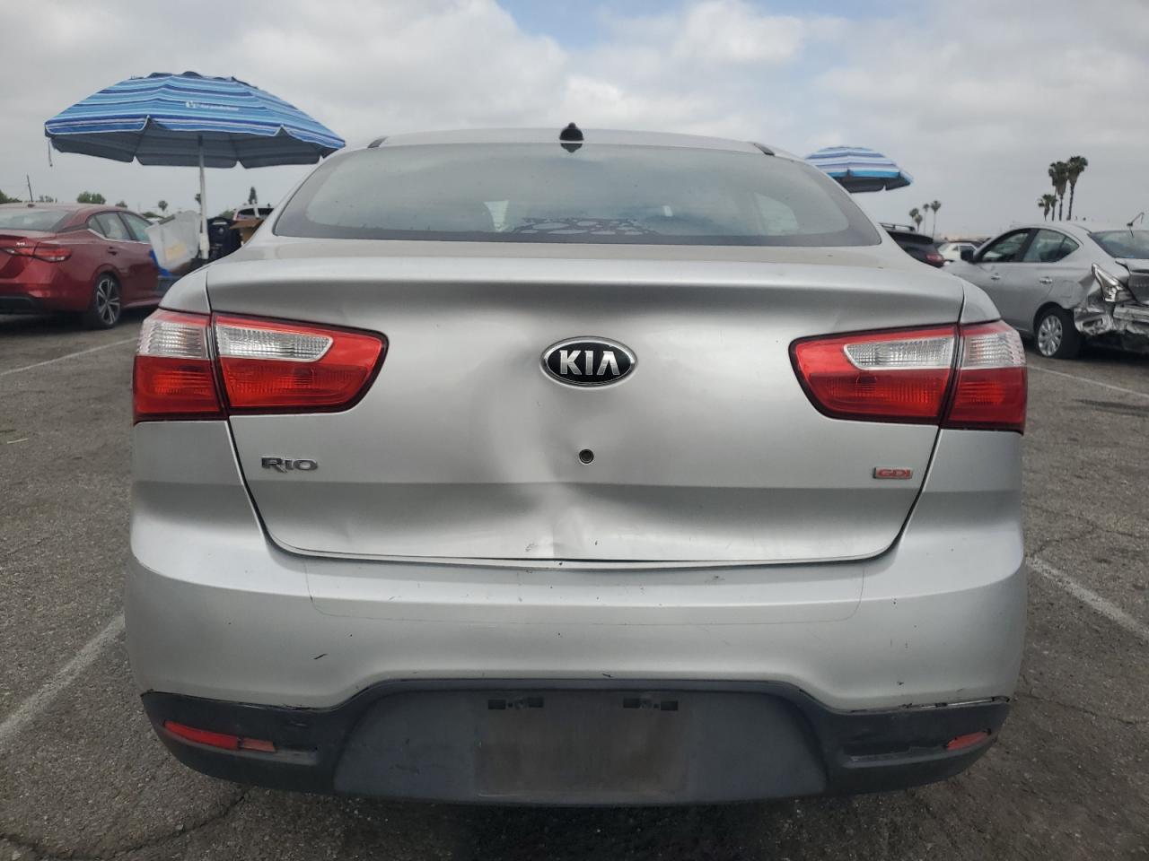 2013 Kia Rio Lx VIN: KNADM4A36D6137174 Lot: 56735905
