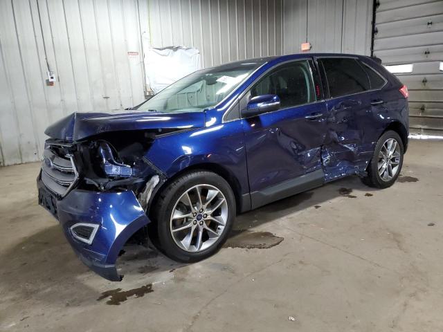  FORD EDGE 2016 Blue