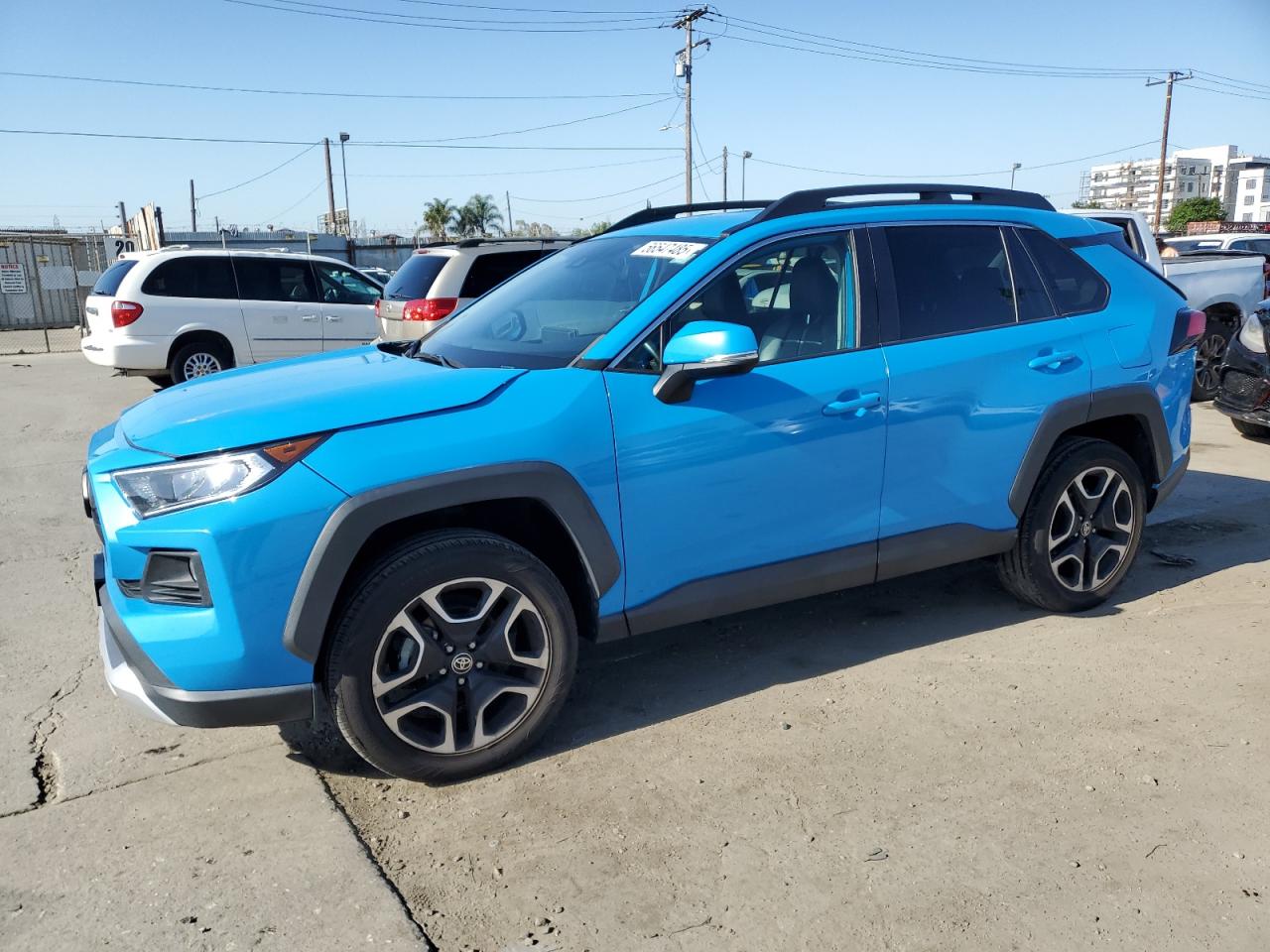 2021 Toyota Rav4 Adventure за продажба в Los Angeles, CA - Rear End