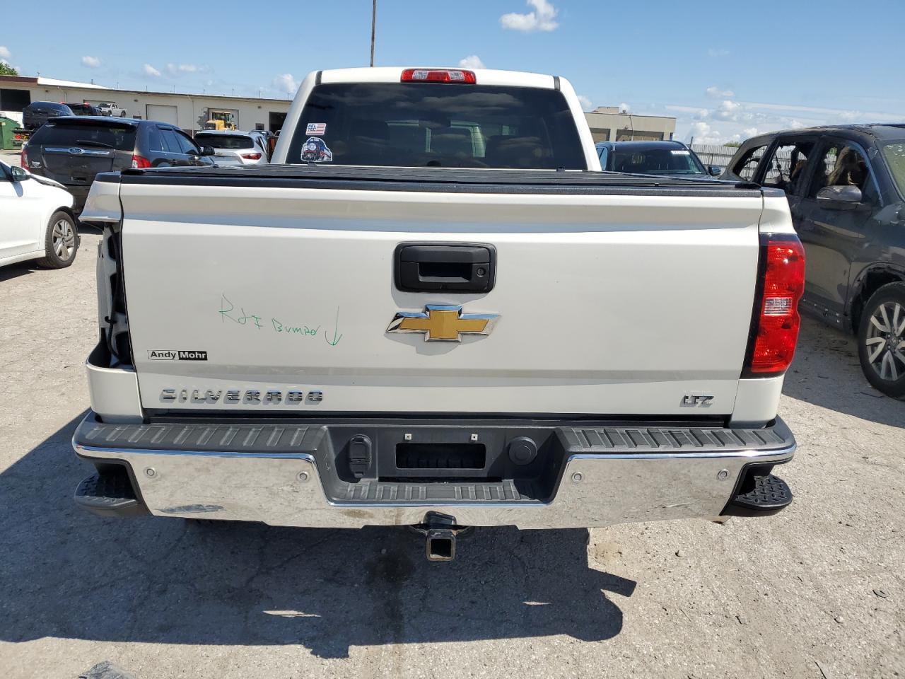 2014 Chevrolet Silverado K1500 Ltz VIN: 3GCUKSEC9EG347291 Lot: 57868565