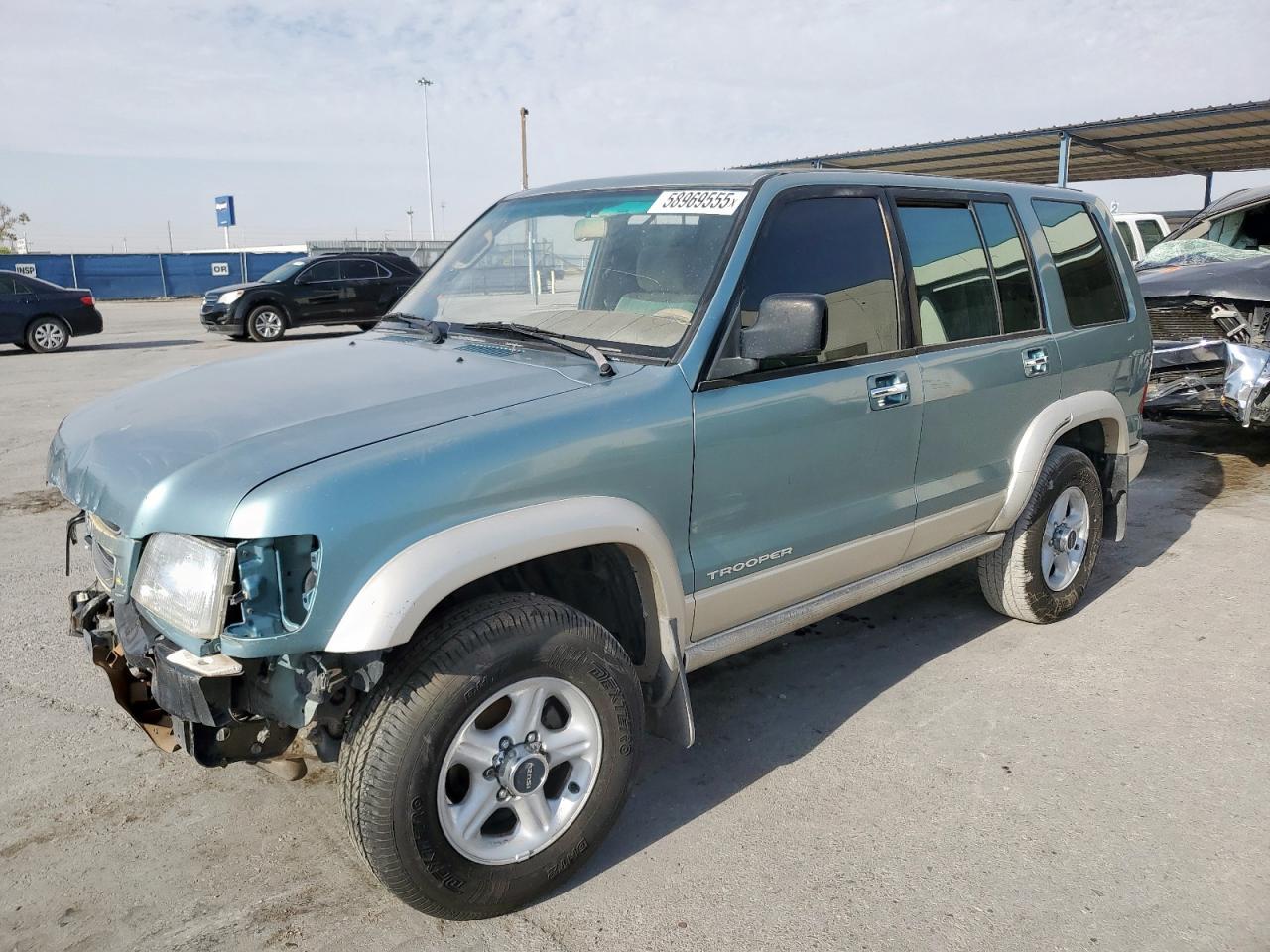 2002 Isuzu Trooper S за продажба в Anthony, TX - Front End