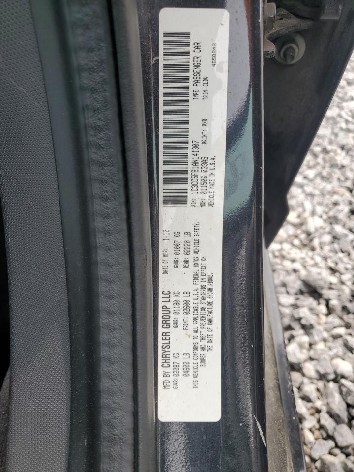 2010 Chrysler Sebring Limited VIN: 1C3CC5FB1AN141307 Lot: 56379385