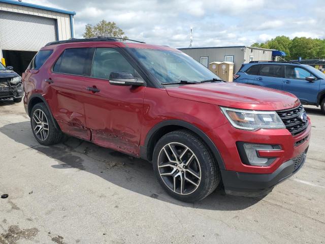  FORD EXPLORER 2017 Burgundy