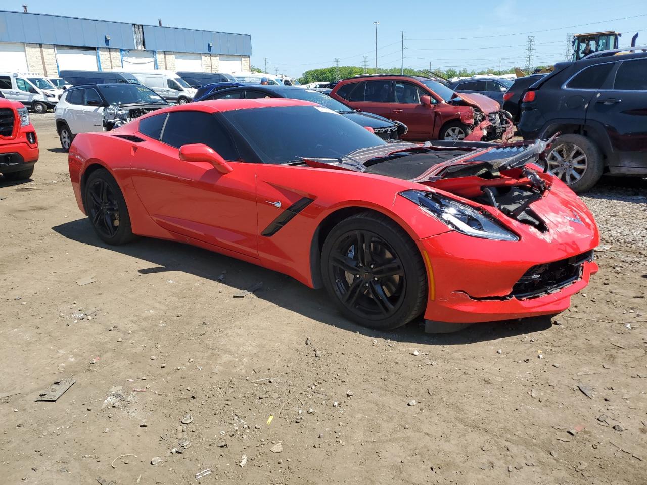2017 Chevrolet Corvette Stingray 2Lt VIN: 1G1YD2D77H5111923 Lot: 57312185