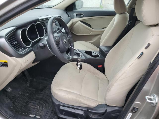Sedans KIA OPTIMA 2015 Srebrny