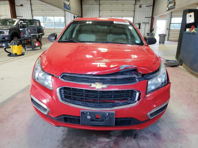  CHEVROLET CRUZE 2016 Red