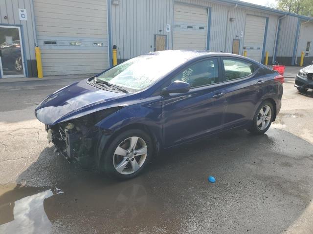  HYUNDAI ELANTRA 2013 Granatowy