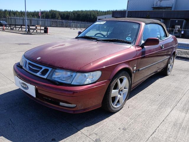 2003 SAAB 9-3 SE TUR for sale at Copart WHITBURN