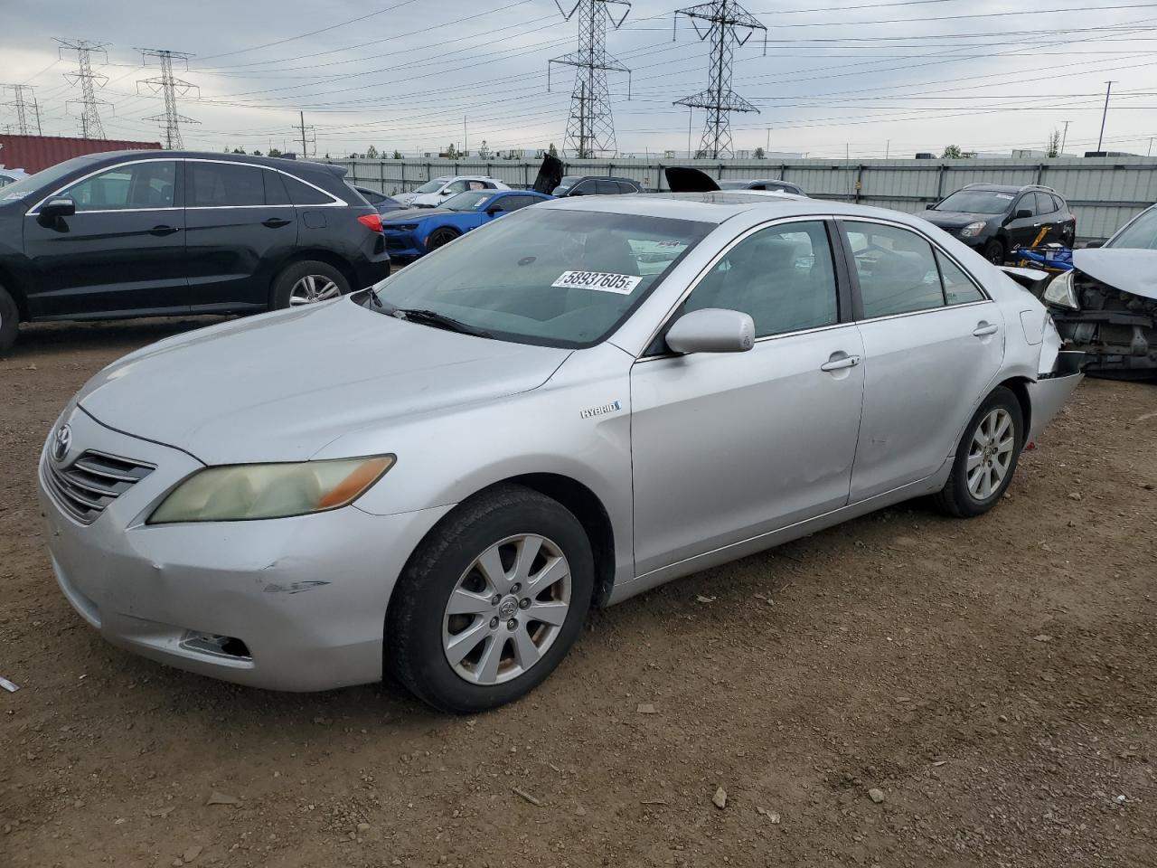 2008 Toyota Camry Hybrid продається в Elgin, IL - Rear End