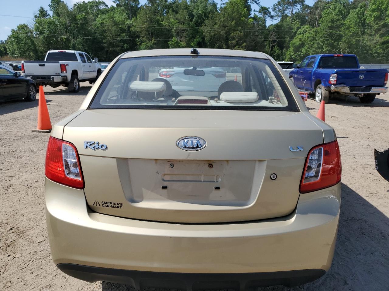 2010 Kia Rio Lx VIN: KNADH4A39A6658888 Lot: 56906935
