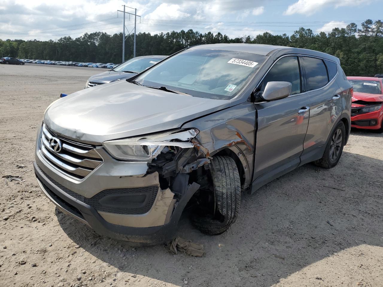 2014 Hyundai Santa Fe Sport продається в Greenwell Springs, LA - Front End