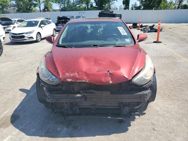 Седаны HYUNDAI ELANTRA 2013 Бордовый