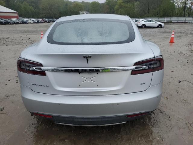 Hatchbacks TESLA MODEL S 2014 Silver