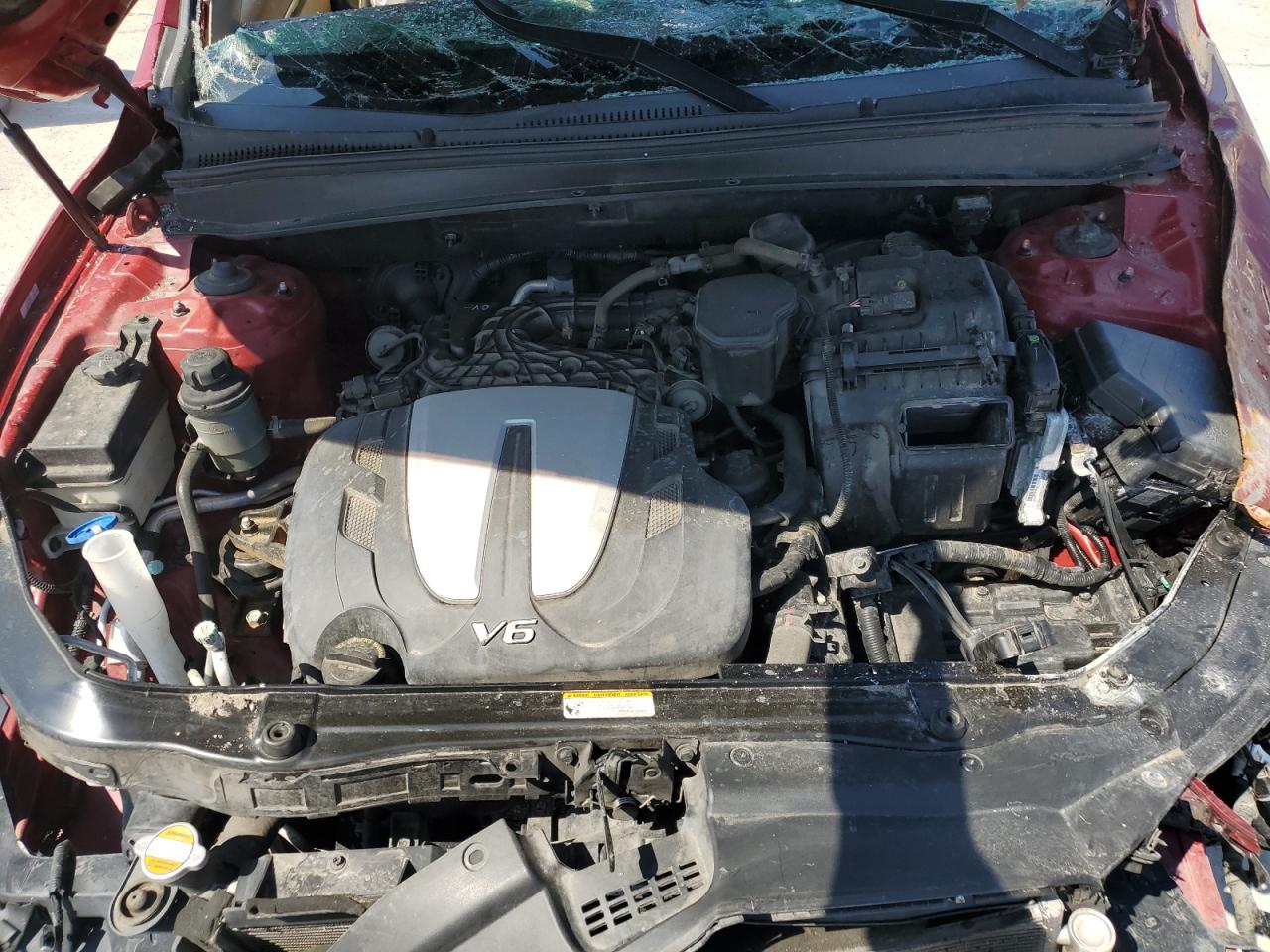 2012 Hyundai Santa Fe Limited VIN: 5XYZKDAGXCG165413 Lot: 56887095