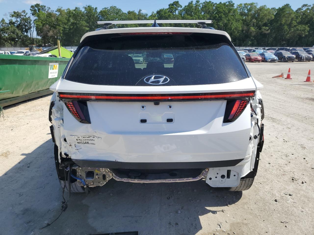 2022 Hyundai Tucson Sel VIN: 5NMJB3AE3NH124569 Lot: 55614215