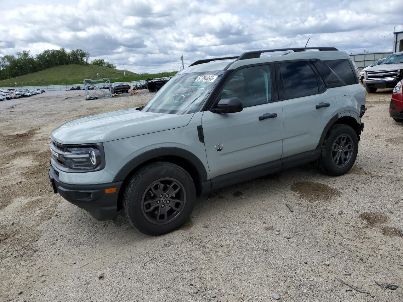 2022 Ford Bronco Sport Big Bend იყიდება Mcfarland-ში, WI - Rear End