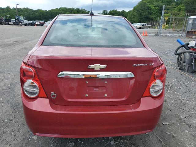  CHEVROLET SONIC 2016 Red
