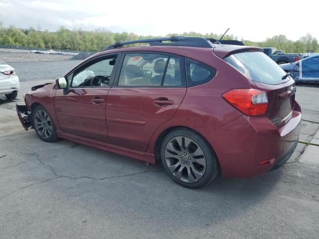  SUBARU IMPREZA 2014 Burgundy