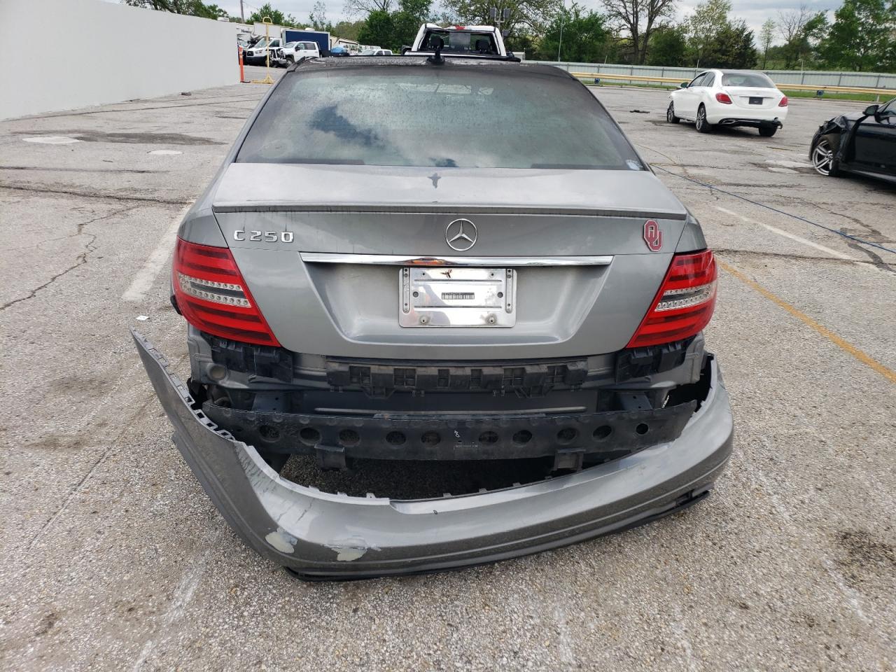 2012 Mercedes-Benz C 250 VIN: WDDGF4HB2CA688291 Lot: 55422075