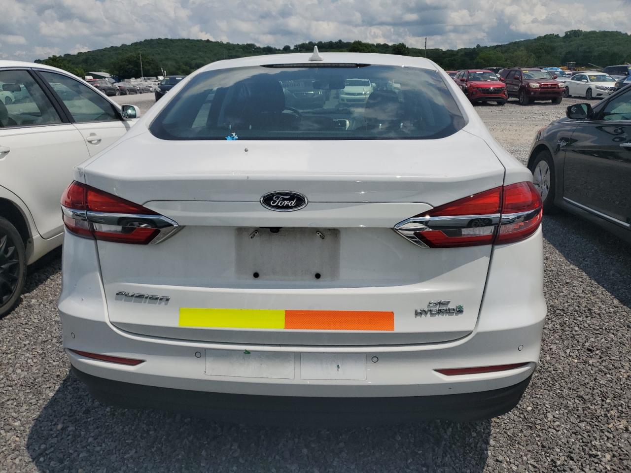 2019 Ford Fusion Se VIN: 3FA6P0LU9KR263973 Lot: 54040435