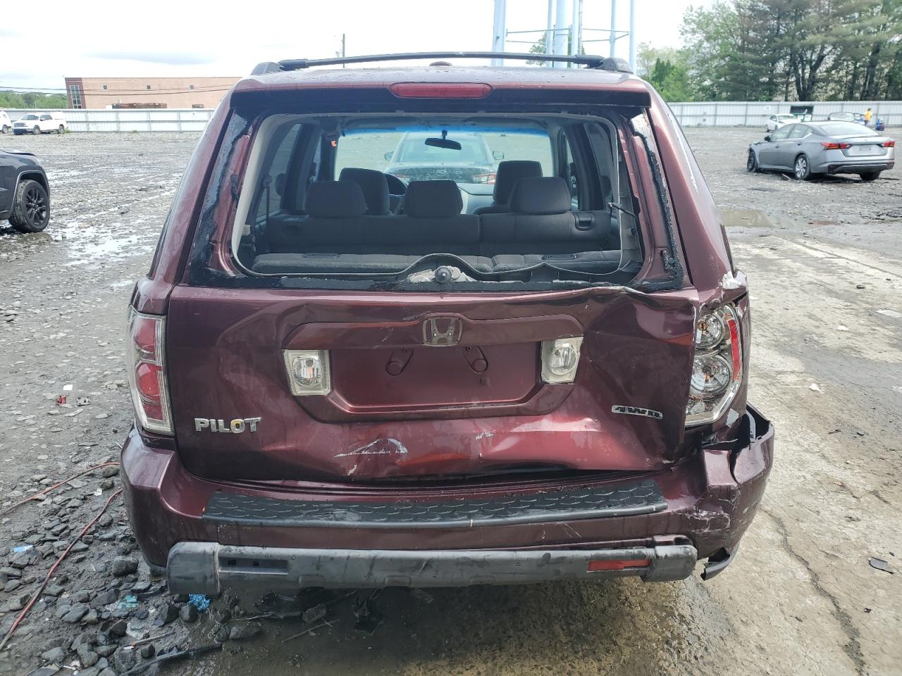 2008 Honda Pilot Se VIN: 5FNYF18368B027593 Lot: 57049115