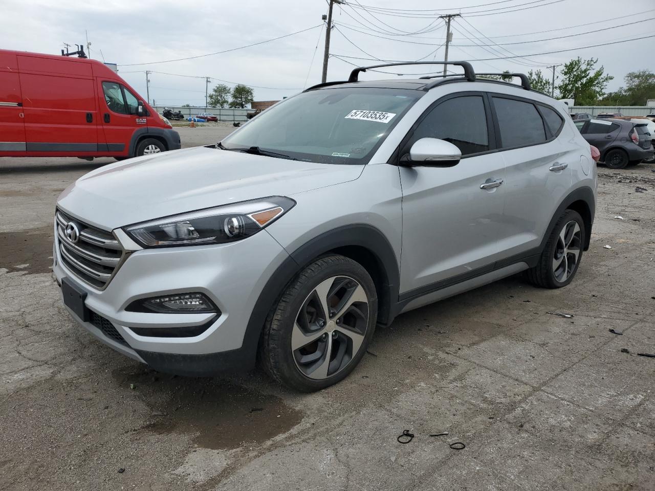 2017 Hyundai Tucson Limited na sprzedaż w Chicago Heights, IL - Mechanical