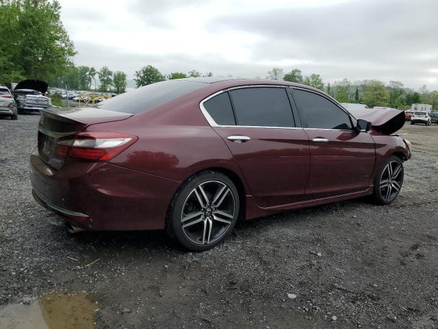 Седани HONDA ACCORD 2017 Бургунді