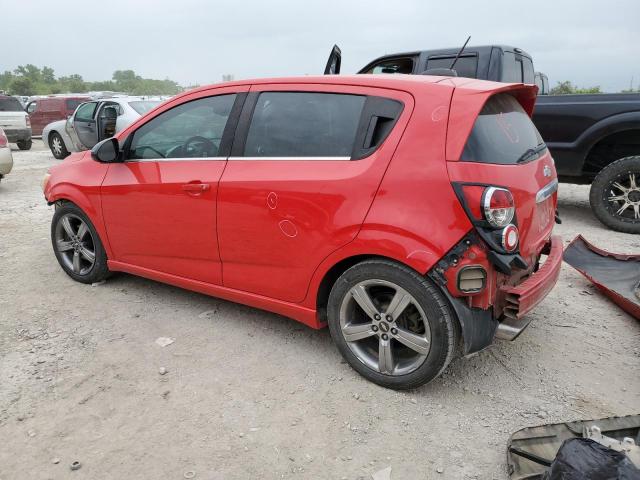  CHEVROLET SONIC 2015 Czerwony