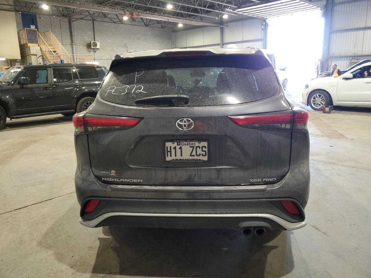 2022 Toyota Highlander Xse VIN: 5TDLZRBH0NS220138 Lot: 57114055