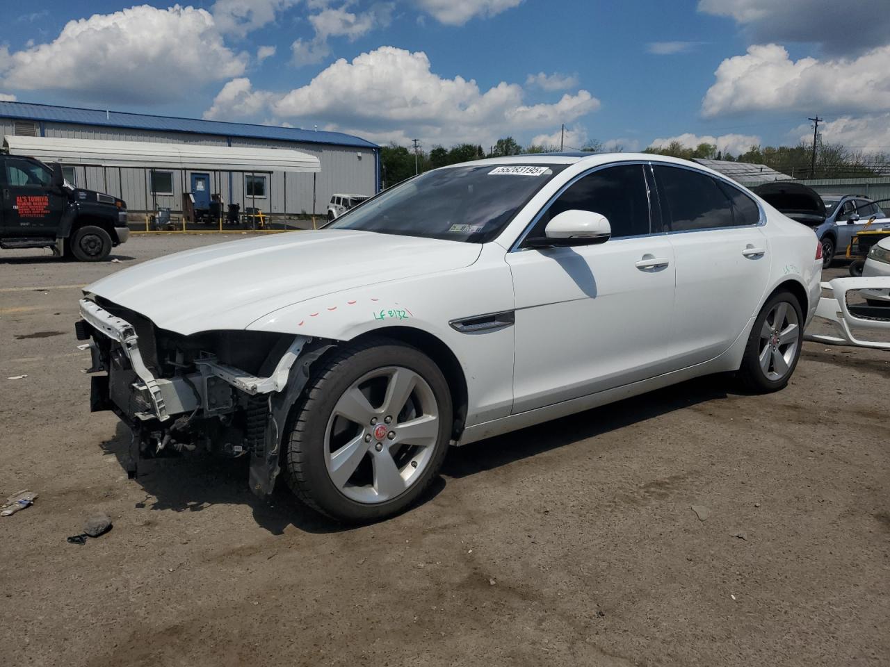2018 Jaguar Xf на продаже в Pennsburg, PA - Front End