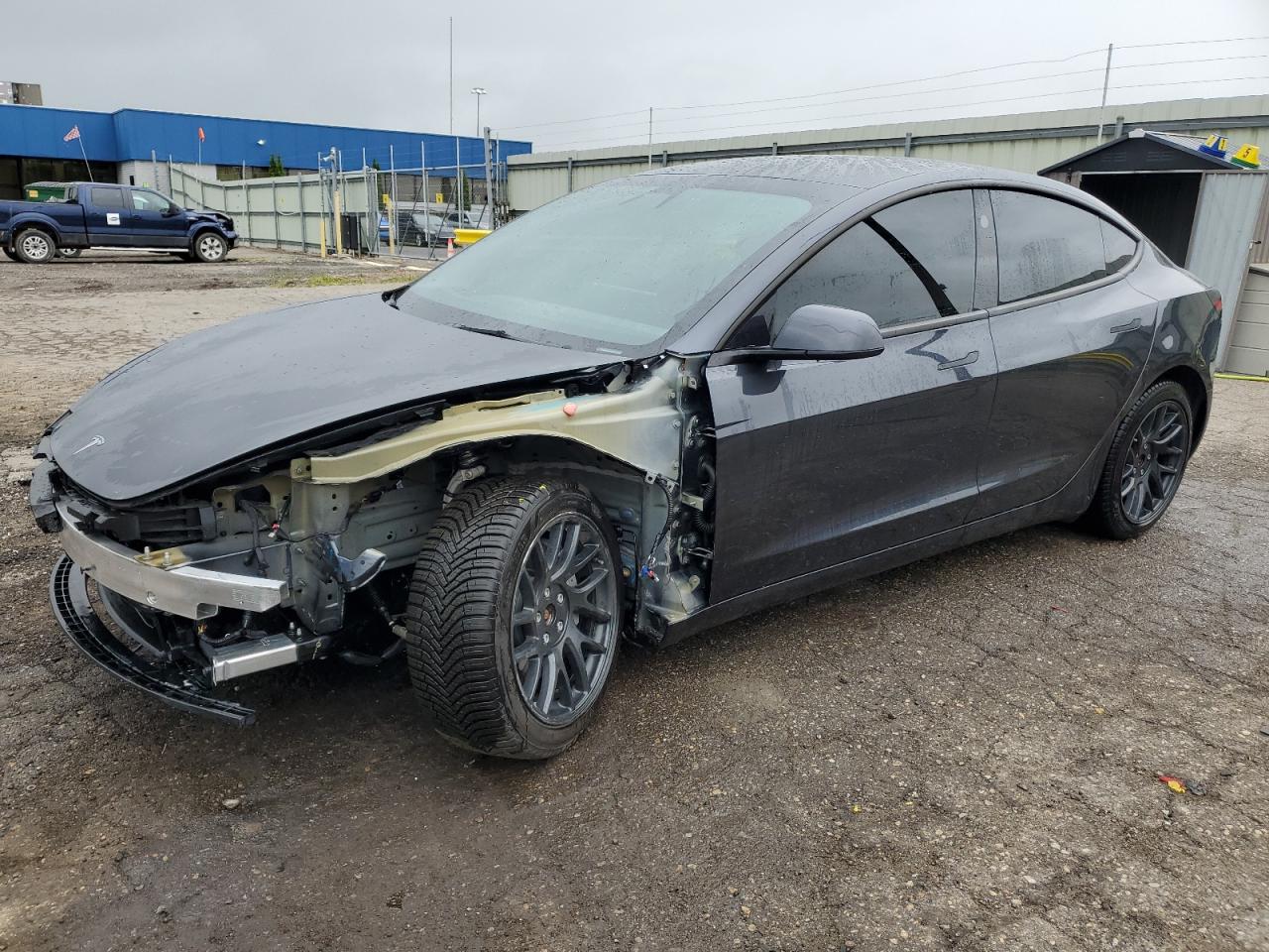 2024 Tesla Model 3 იყიდება Woodhaven-ში, MI - Front End