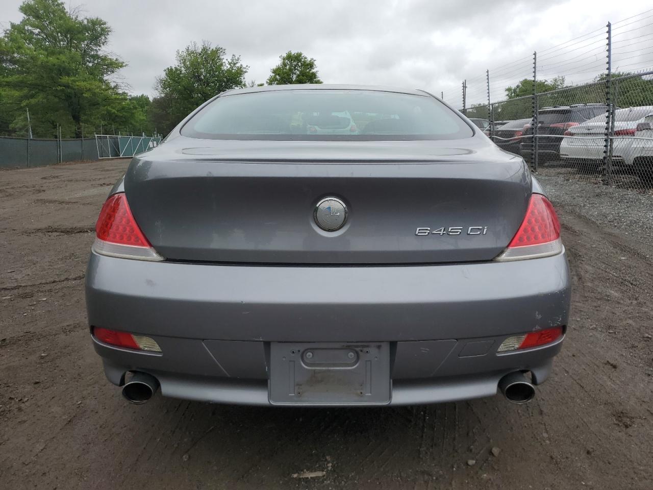 2004 BMW 645 Ci Automatic VIN: WBAEH73414B190372 Lot: 56214435