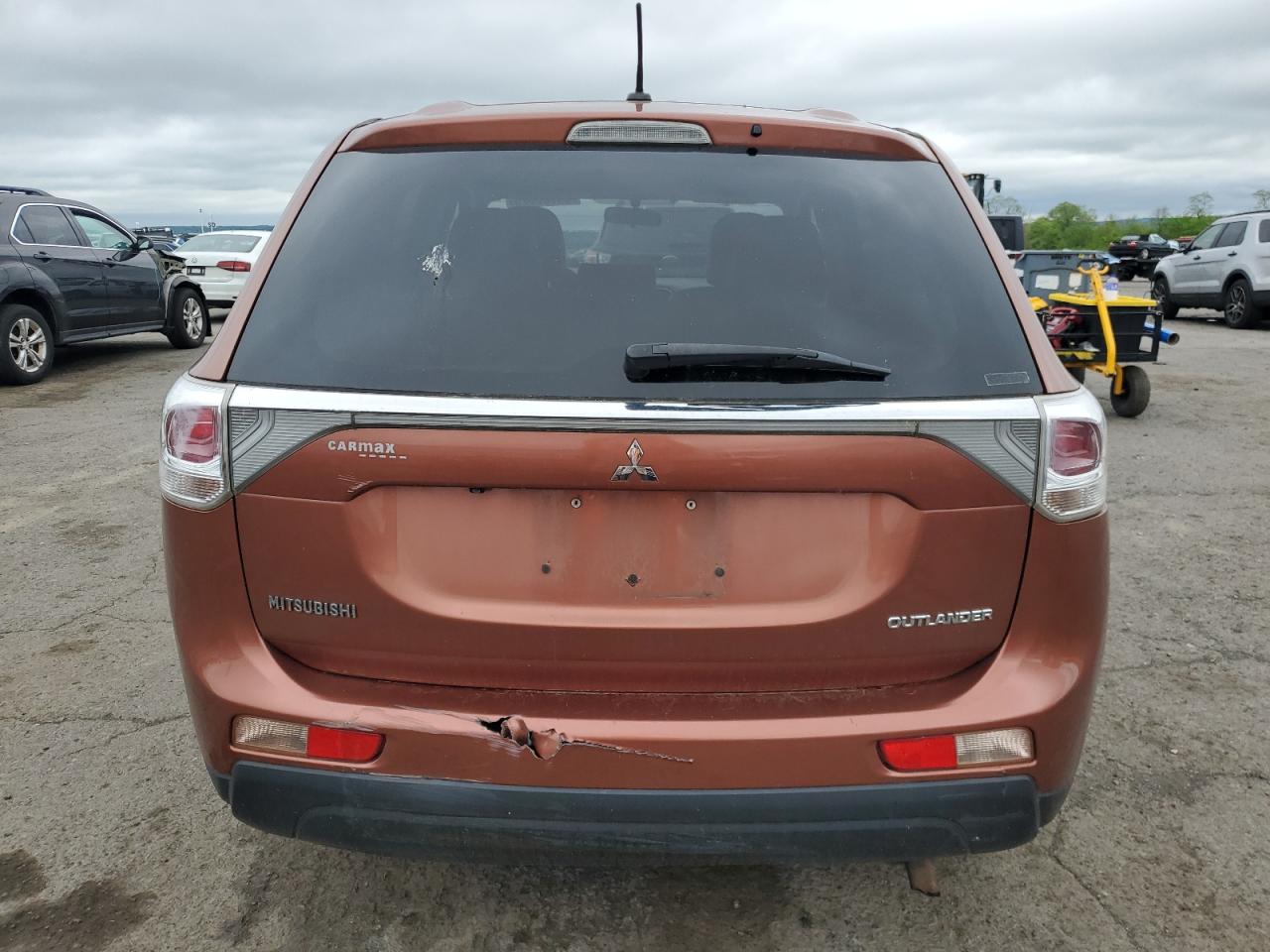 2014 Mitsubishi Outlander Se VIN: JA4AZ3A30EZ006236 Lot: 55722025