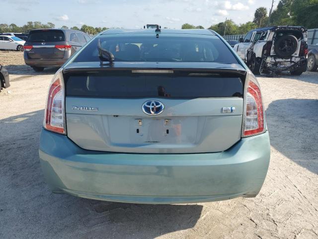 Хэтчбеки TOYOTA PRIUS 2015 Темно-бирюзовый