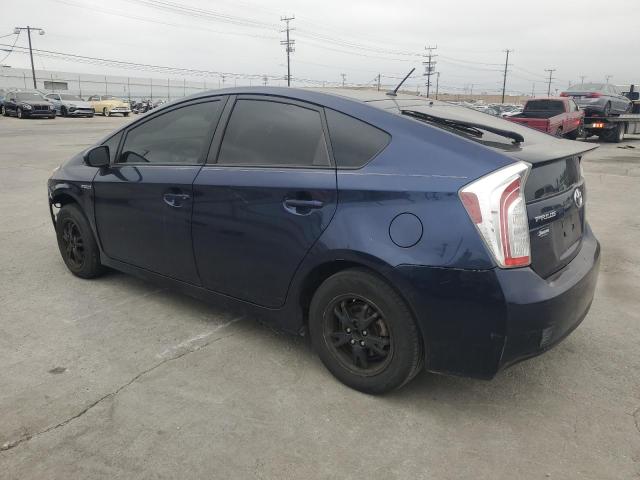 Hatchbacks TOYOTA PRIUS 2014 Blue