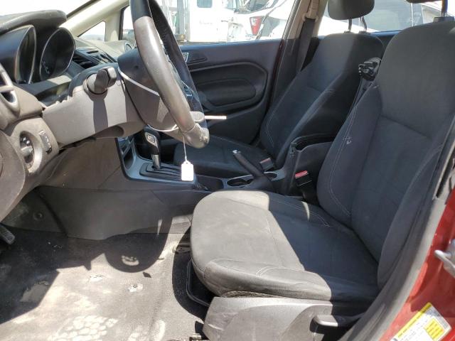 Hatchbacks FORD FIESTA 2016 Red